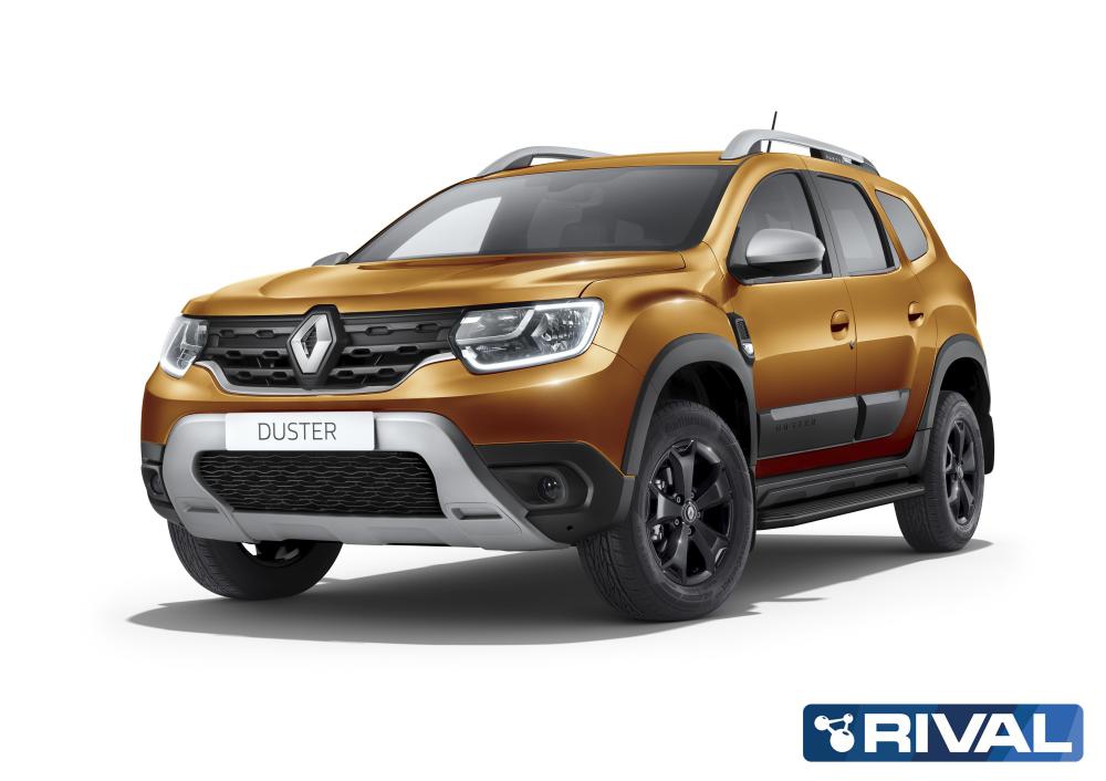 'Боковые подножки Renault Arkana с 2019 площадка 