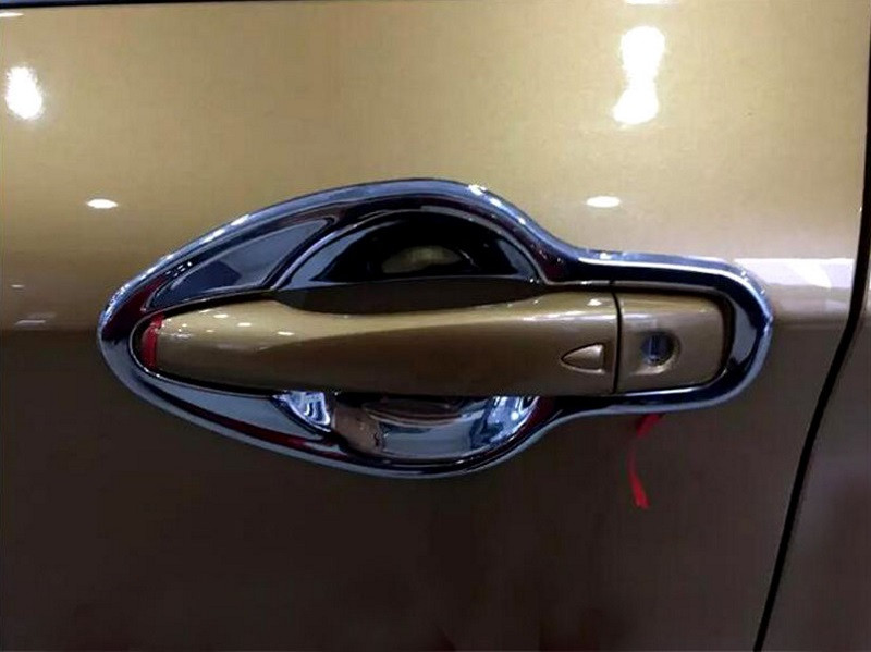 Накладки под внешние ручки дверей Nissan Qashqai с 2014