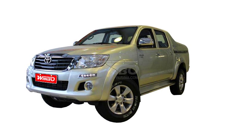 Оригинальные пороги Toyota Hilux 2012-2015