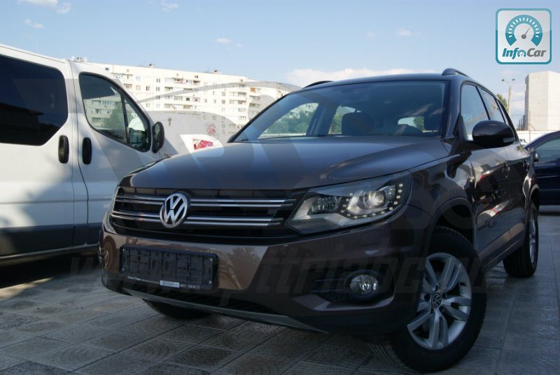 'Защита радиатора Volkswagen Tiguan Track&Field с 2011 (Chrome)'