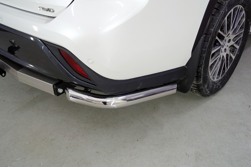 'Защита заднего бампера Toyota Highlander 2020 (уголки) 60,3 мм'