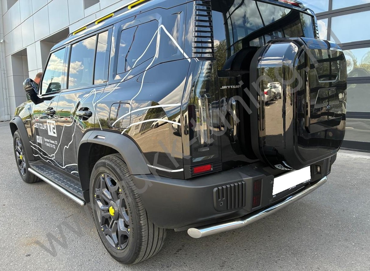 Защита заднего бампера Jetuor T2 с 2024