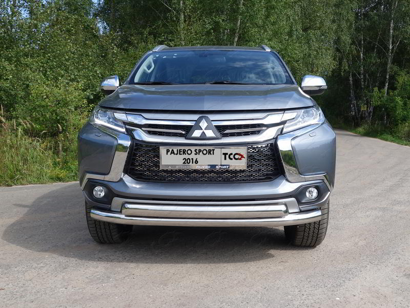 Решетка радиатора Mitsubishi Pajero Sport с 2015 лист Решетка радиатора Mitsubishi Pajero Sport с 2015 лист