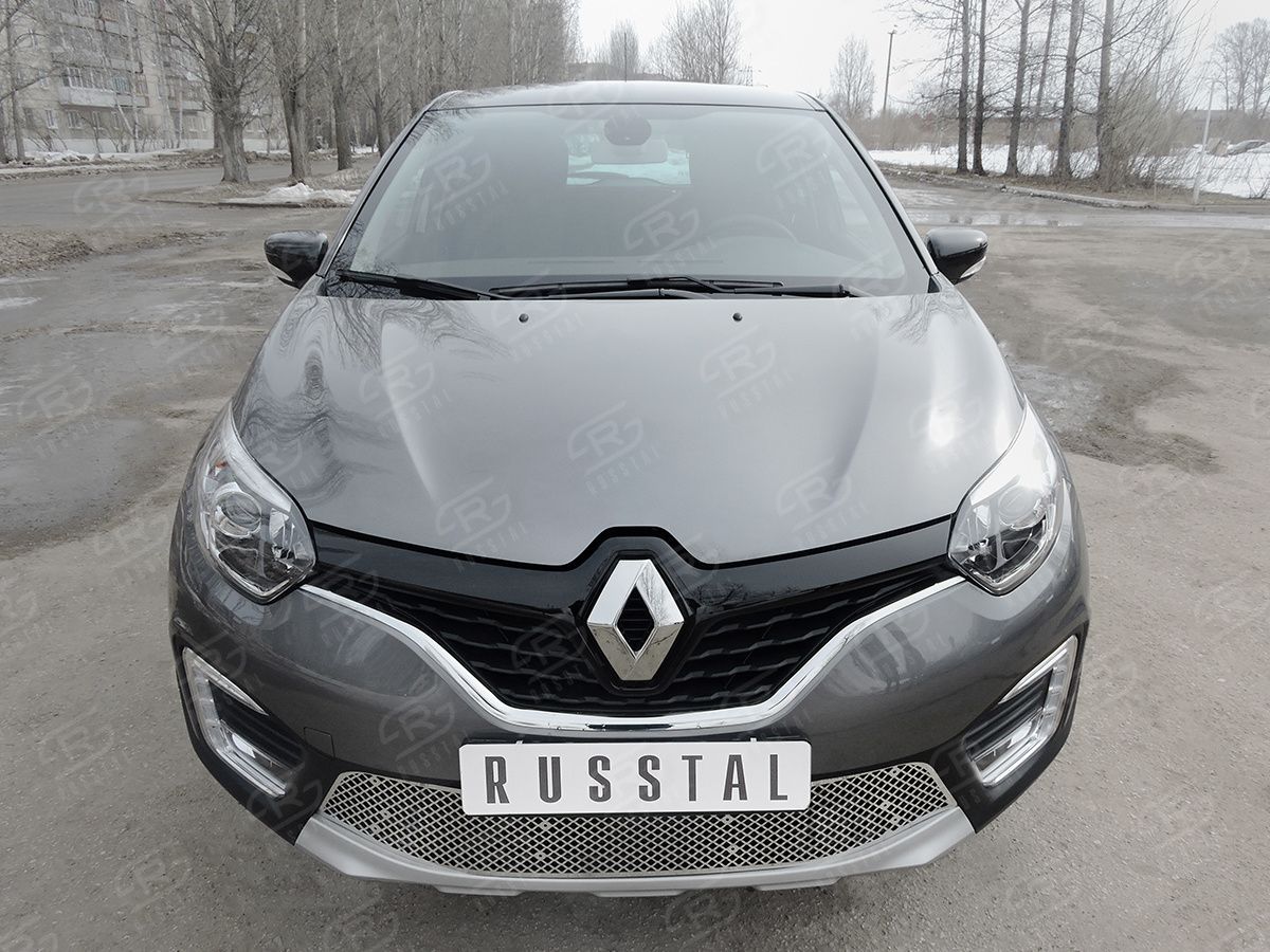 RENAULT KAPTUR 2016 Решетка радиатора лист нерж RRRKP16-01 RENAULT KAPTUR 2016 Решетка радиатора лист нерж RRRKP16-01