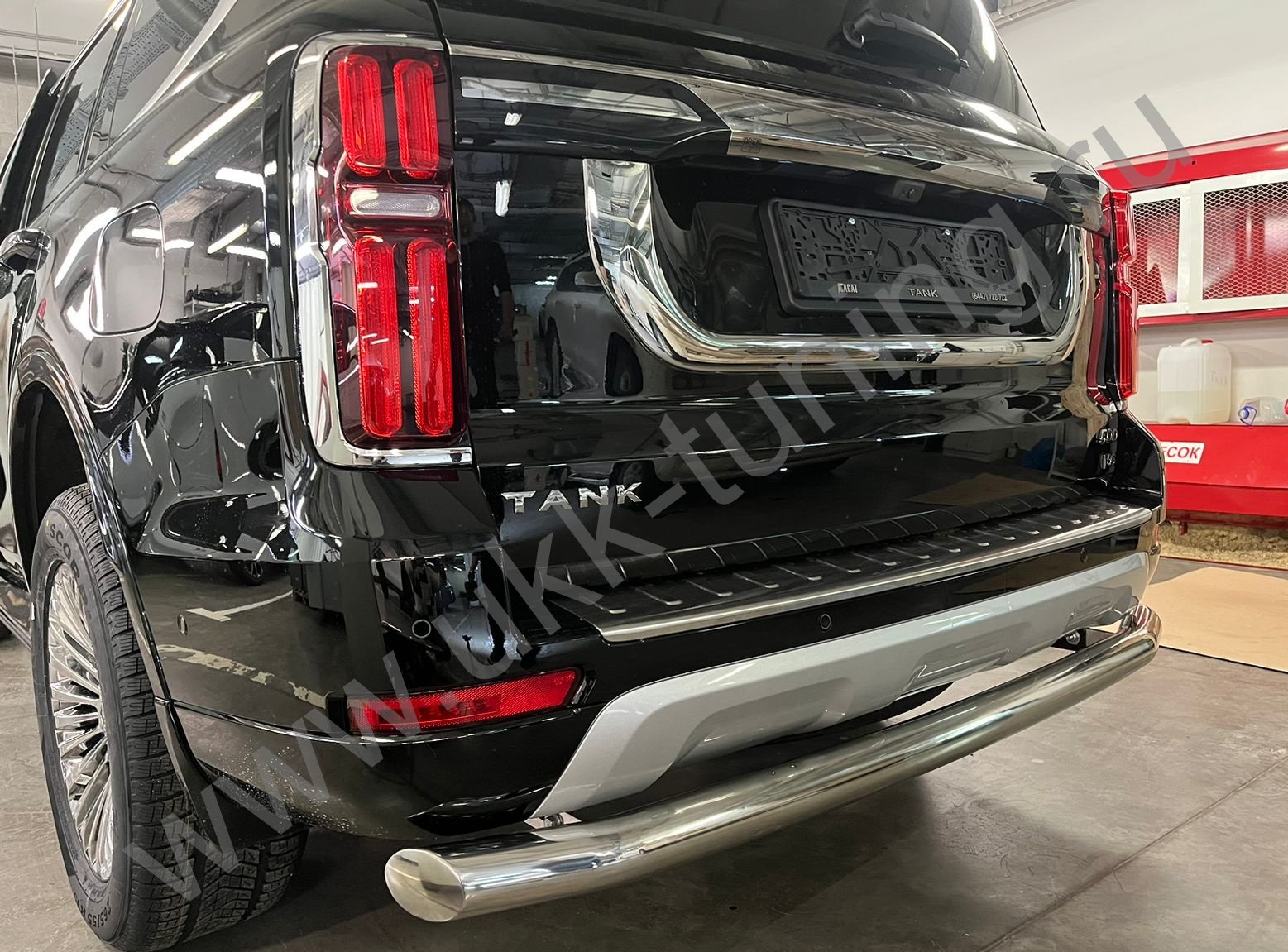 Защита заднего бампера Tank 500 с 2023