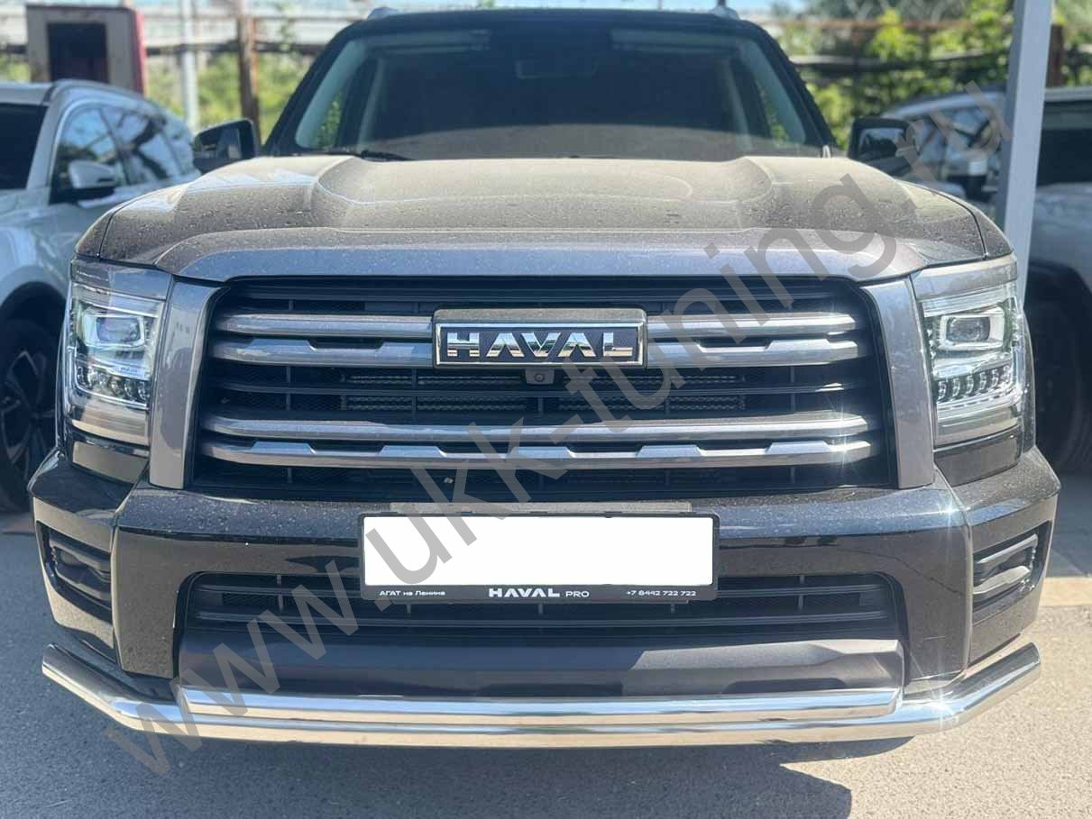 Защита переднего бампера Haval H5 с 2024