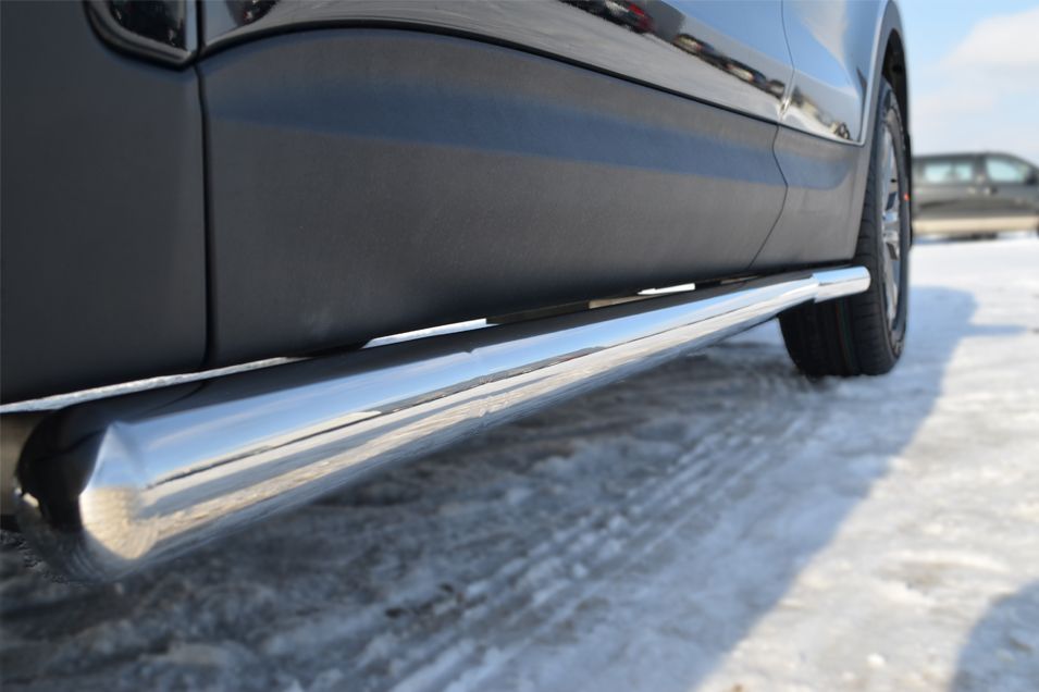 Honda CR-V ДВ 20 2006-2009 Пороги труба d76 (вариант 3) HCT-0001953 Honda CR-V ДВ 20 2006-2009 Пороги труба d76 (вариант 3) HCT-0001953