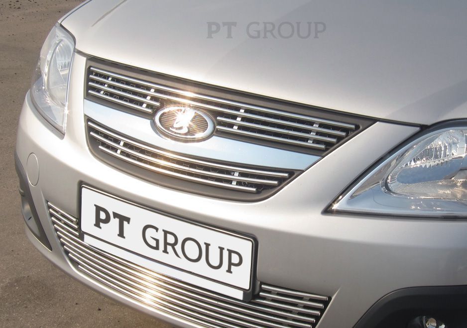 Накладка на решётку радиатора Lada Largus с 2012-2019