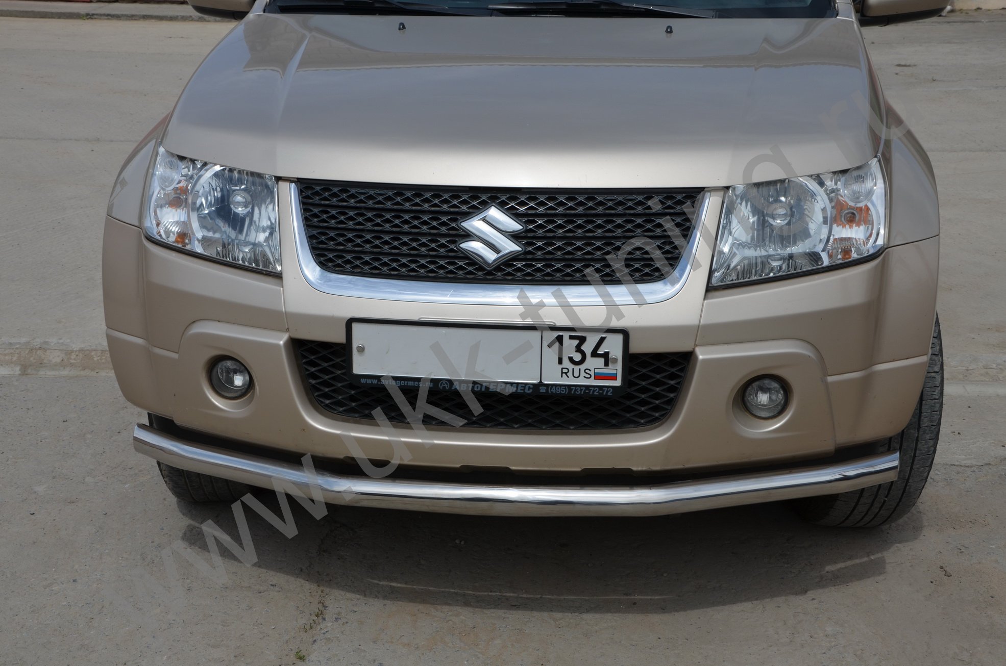 Защита переднего бампера Suzuki Grand Vitara с 2005-2012