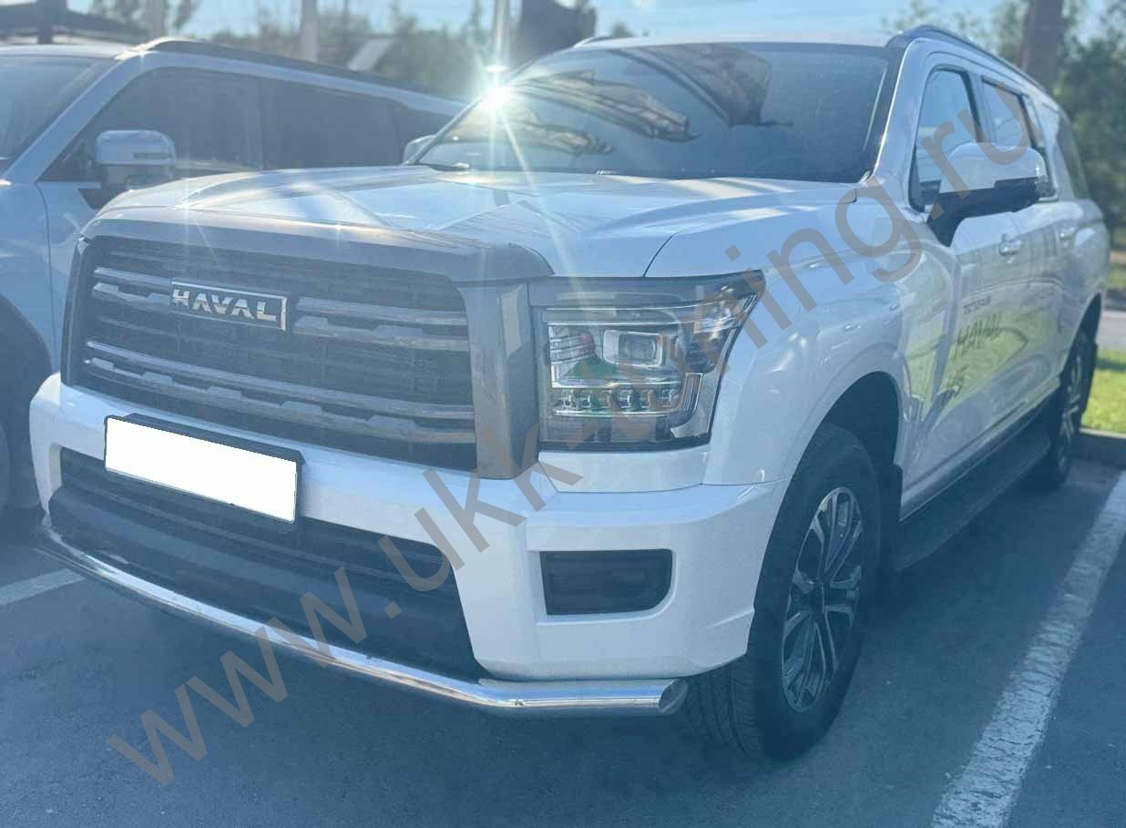 Защита переднего бампера Haval H5 с 2024