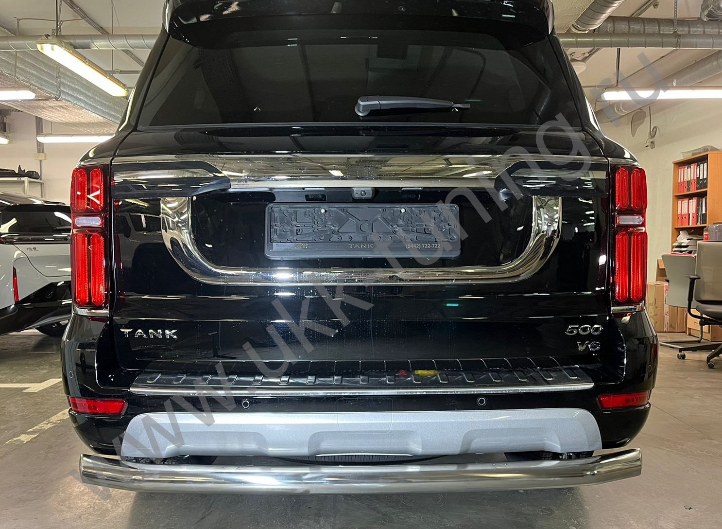 Защита заднего бампера Tank 500 с 2023
