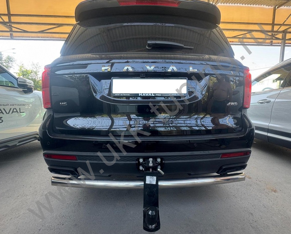 Защита заднего бампера Haval H5 с 2024