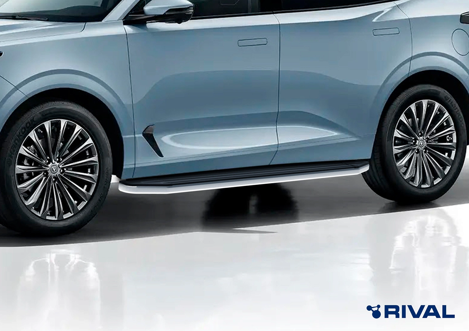 Боковые подножки "Premium" для Changan Uni-K с 2024