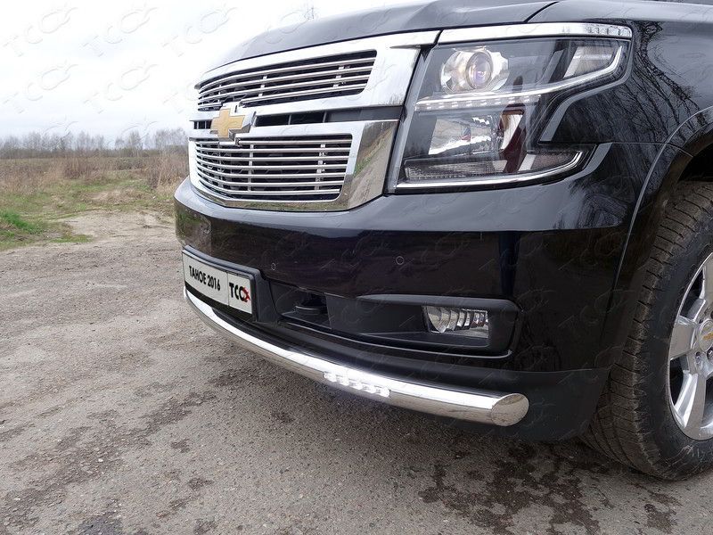 Решетка радиатора верхняя CHEVROLET TAHOE 2016- 12мм