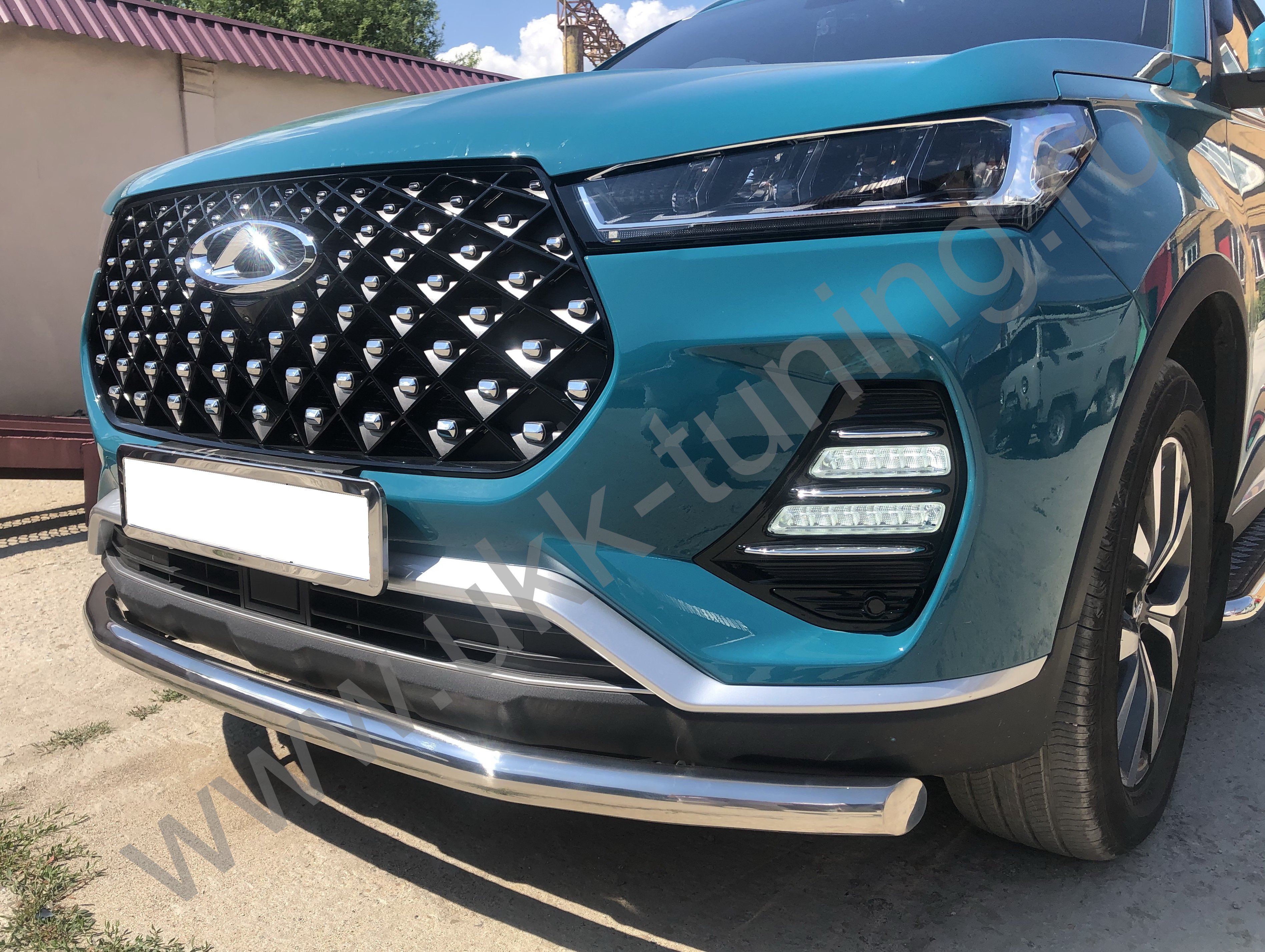 Защита переднего бампера Xcite X-Cross 7 с 2024