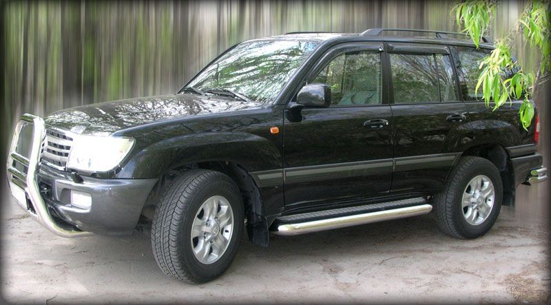 Боковые подножки Toyota Land Cruiser 100 с 1998-2007 лист d-1016 Боковые подножки Toyota Land Cruiser 100 с 1998-2007 лист d-1016