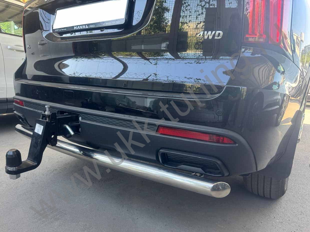 Защита заднего бампера Haval H5 с 2024