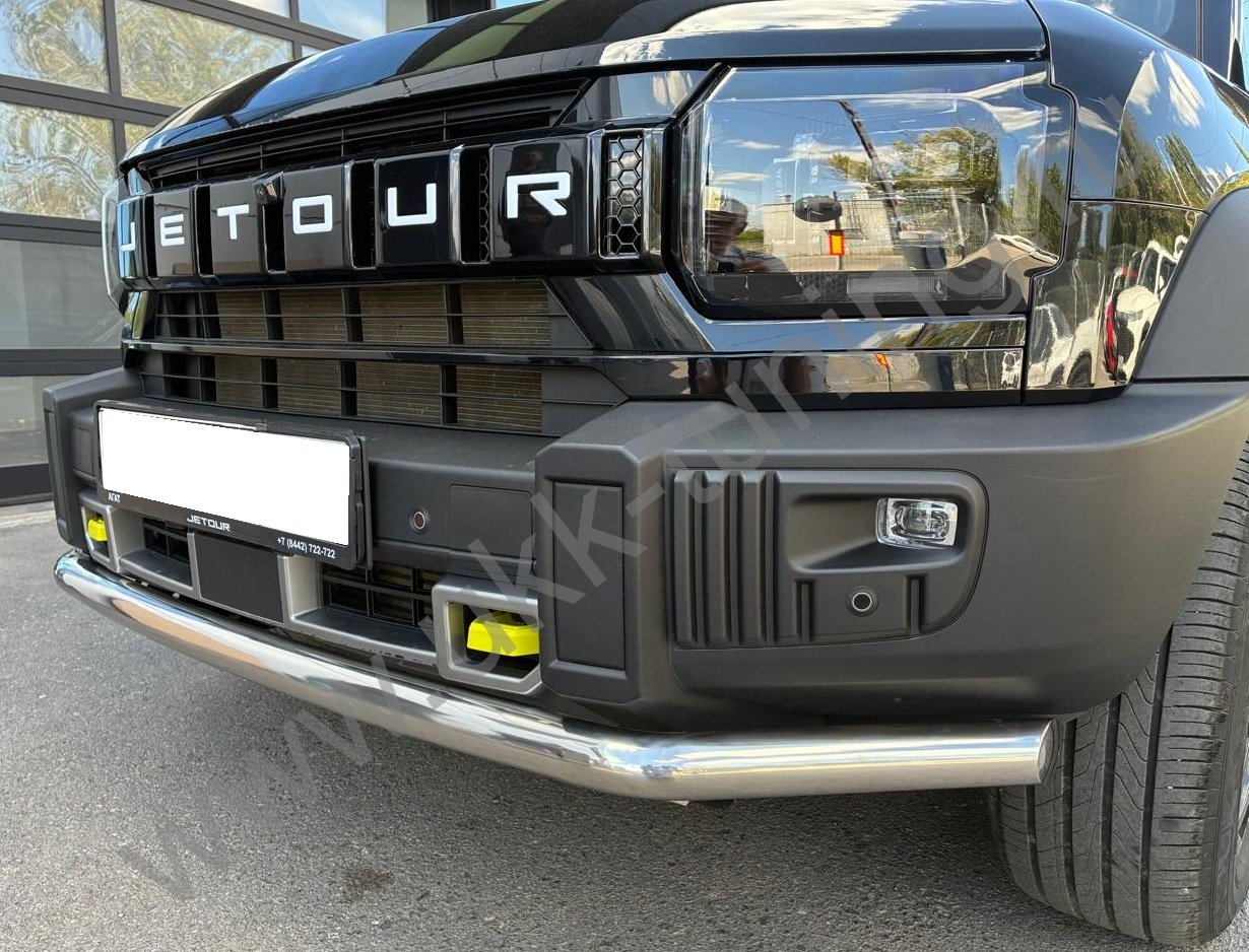 Защита переднего бампера Jetuor T2 с 2024