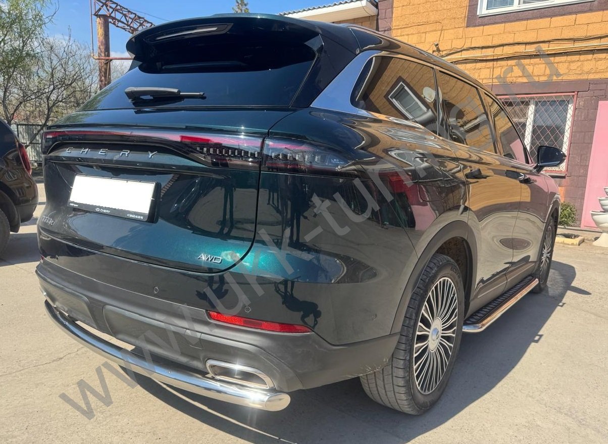 Защита заднего бампера Chery Tiggo 9 с 2024