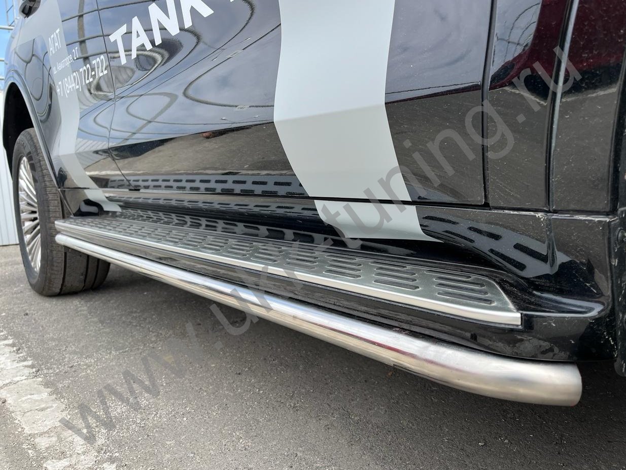 Боковые подножки TANK 500 с 2023 труба