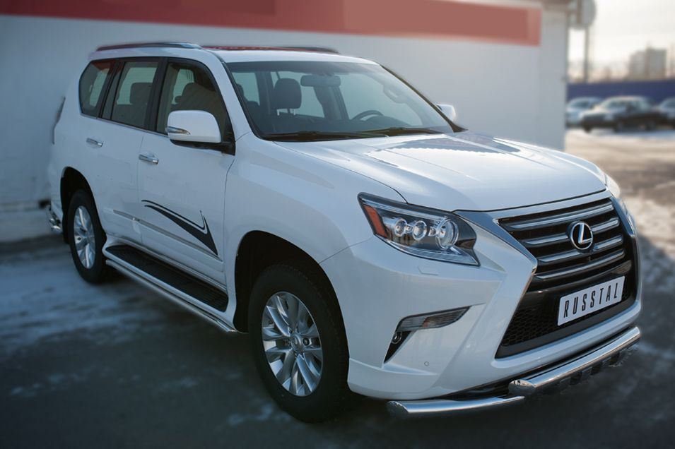 LEXUS GX 460 2014- Защита порогов d42 LGXT-001845