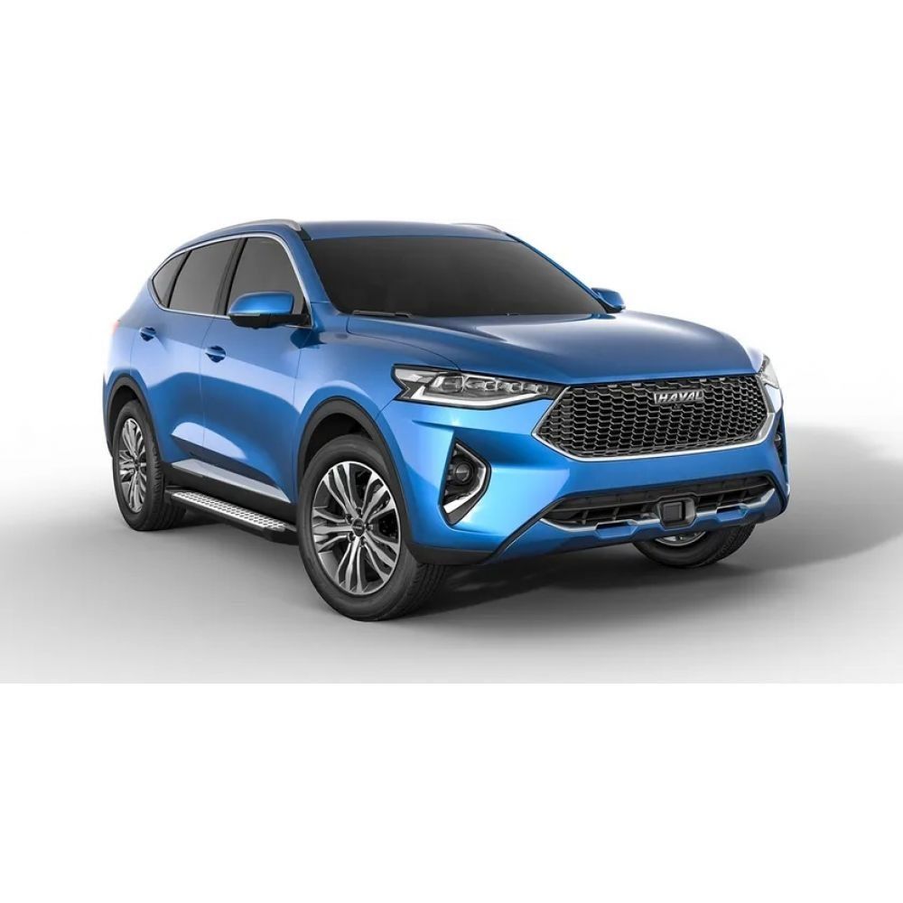 Боковые подножки Haval F7 с 2024 площадка Bmw-Style