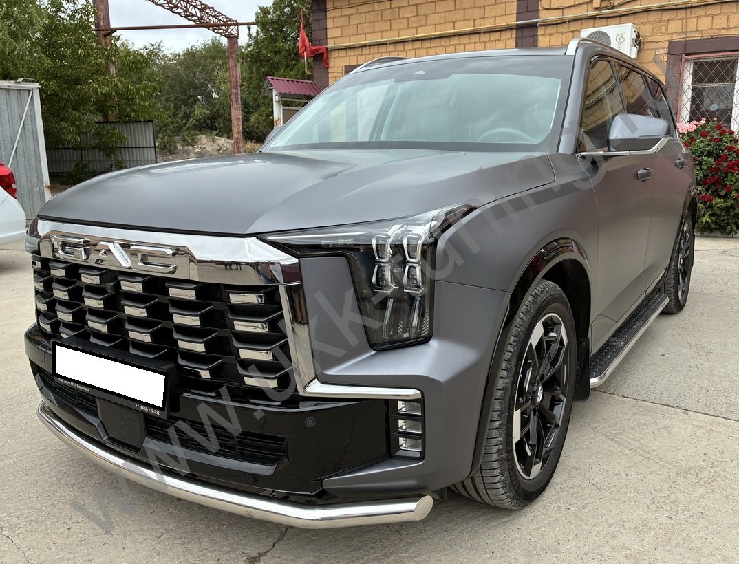 Защита переднего бампера GAC GS8 с 2025