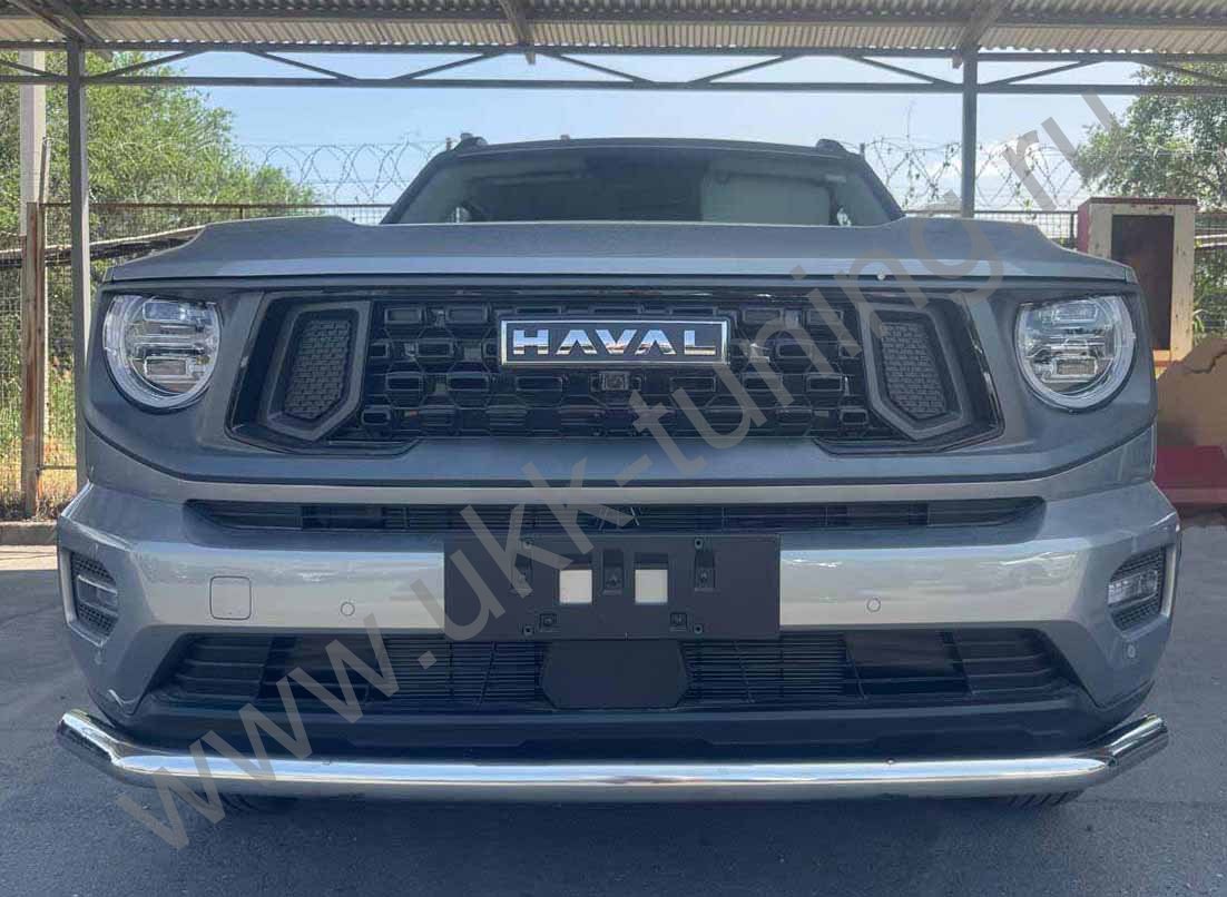 Защита переднего бампера Haval H7 с 2025