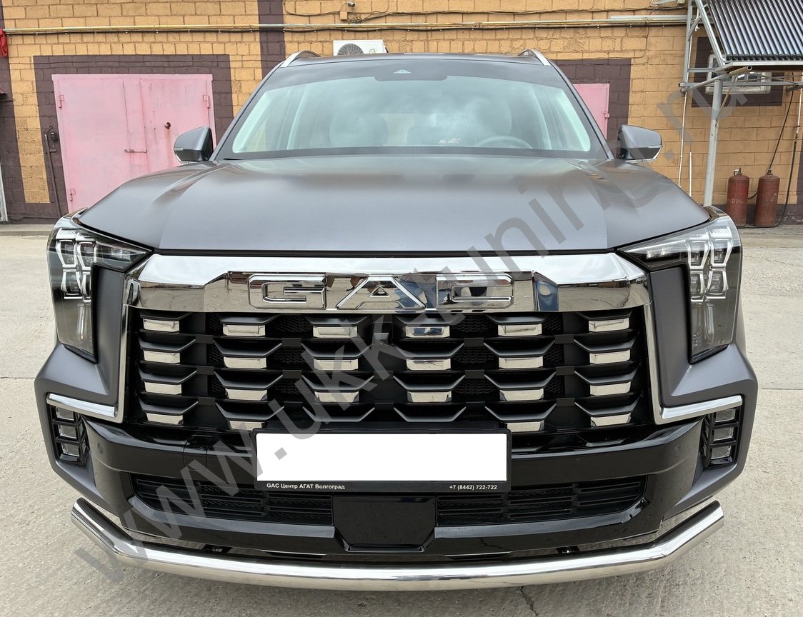 Защита переднего бампера GAC GS8 с 2025