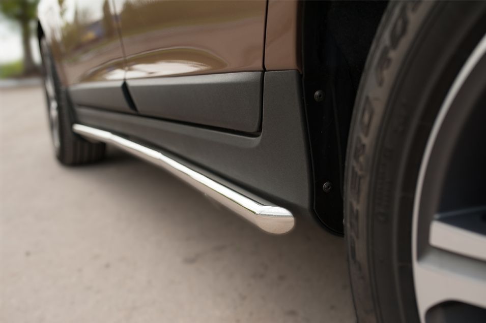 Volvo XC 60 2008-2013 Защита порогов d42 VXCT-002076