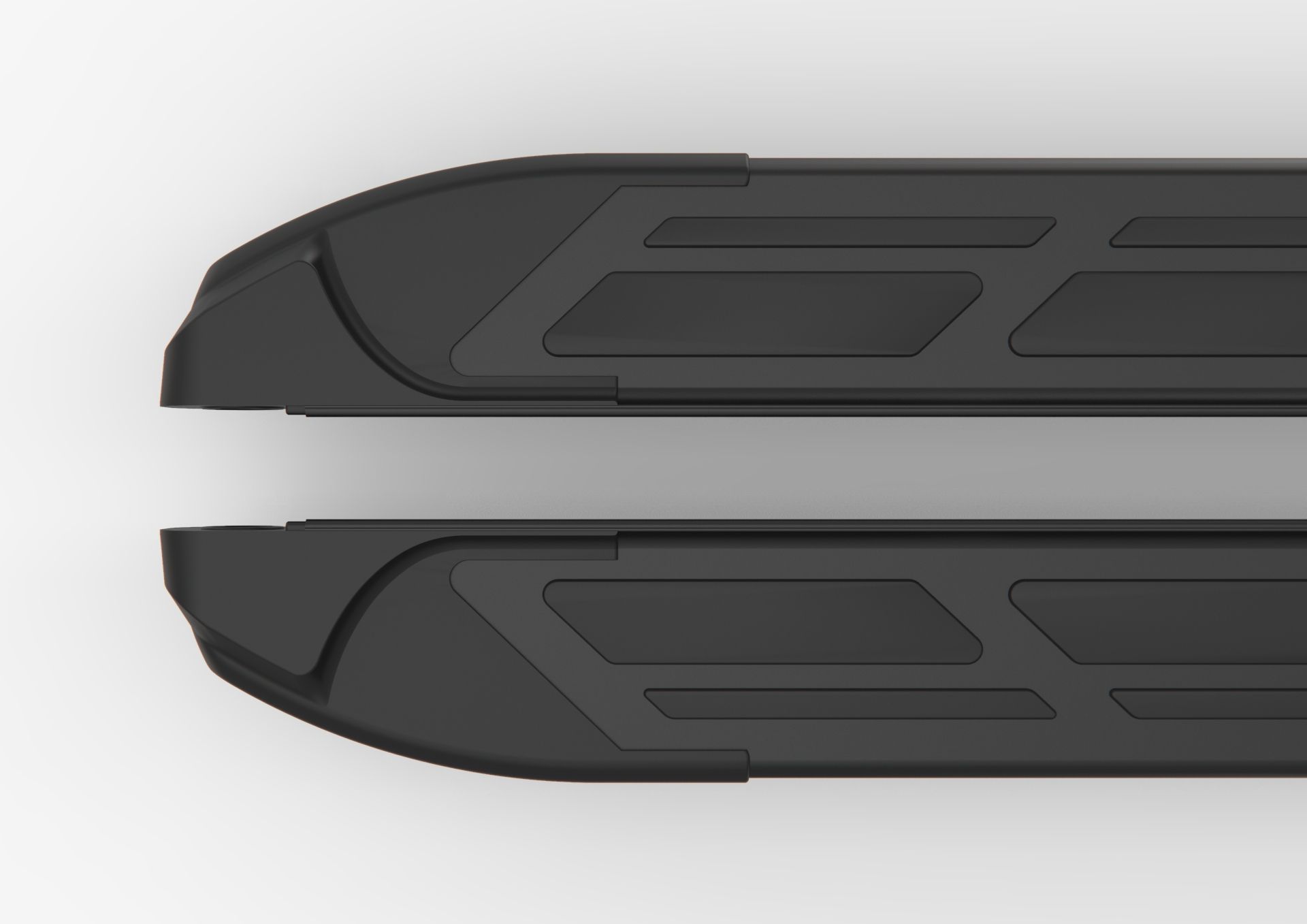 Боковые подножки Kia Sportage 5 с 2021 (модель Corund Black) Боковые подножки Kia Sportage 5 с 2021 (модель Corund Black)