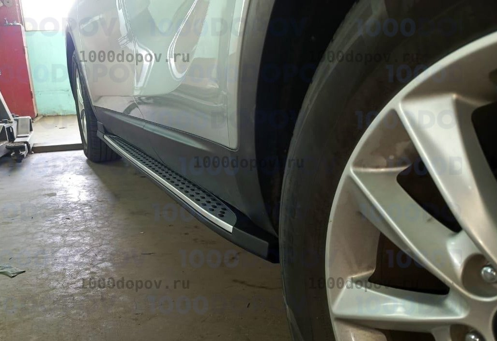 Боковые подножки Kia Sorento 2015-2020