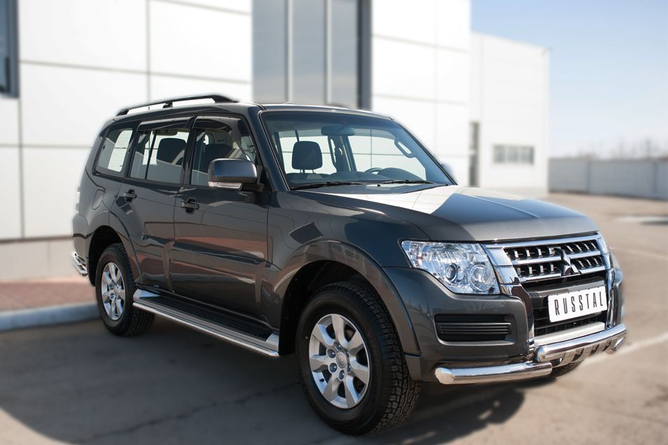 Mitsubishi Pajero 4 2014- Защита порогов d42 MPT-002047 Mitsubishi Pajero 4 2014- Защита порогов d42 MPT-002047