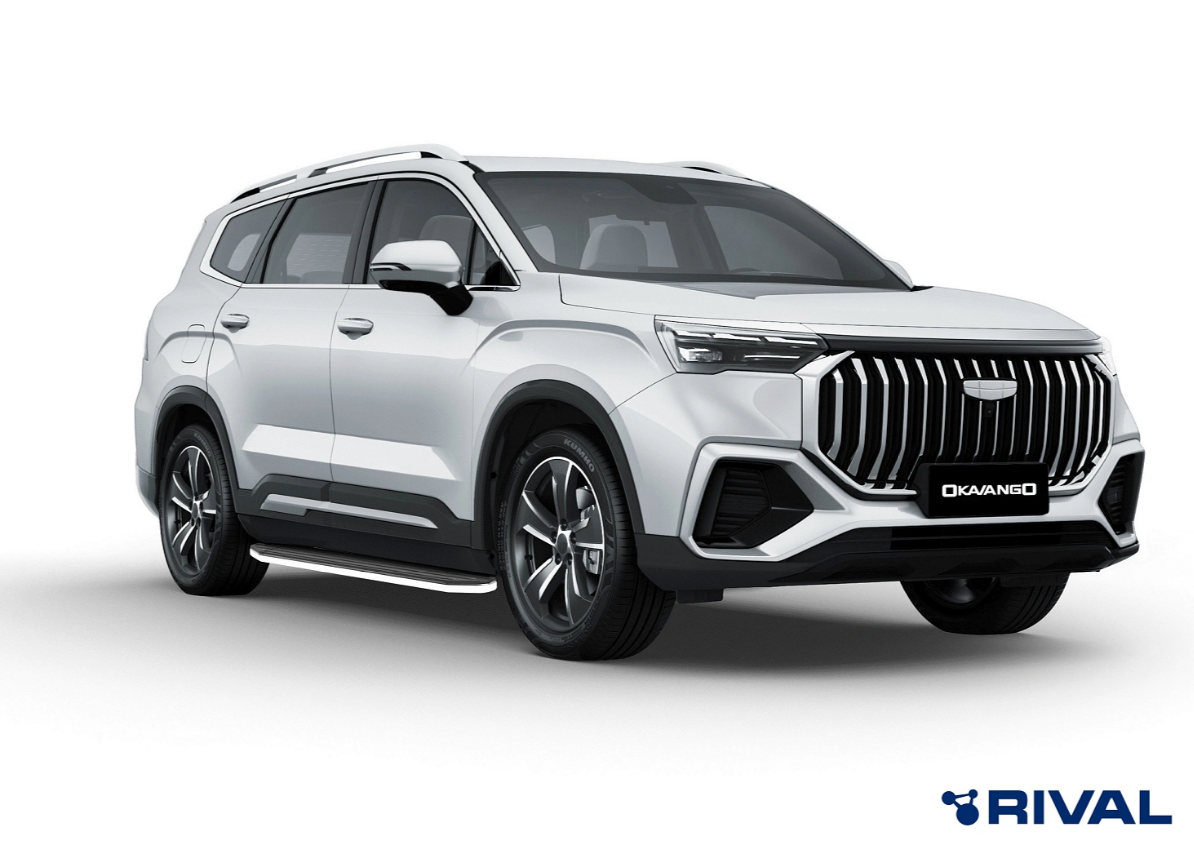 Боковые подножки "Premium" для Geely Okavango с 2023