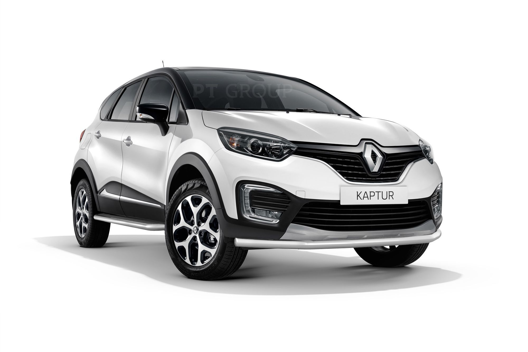 Защита переднего бампера Renault Kaptur с 2016 одинарная Защита переднего бампера Renault Kaptur с 2016 одинарная