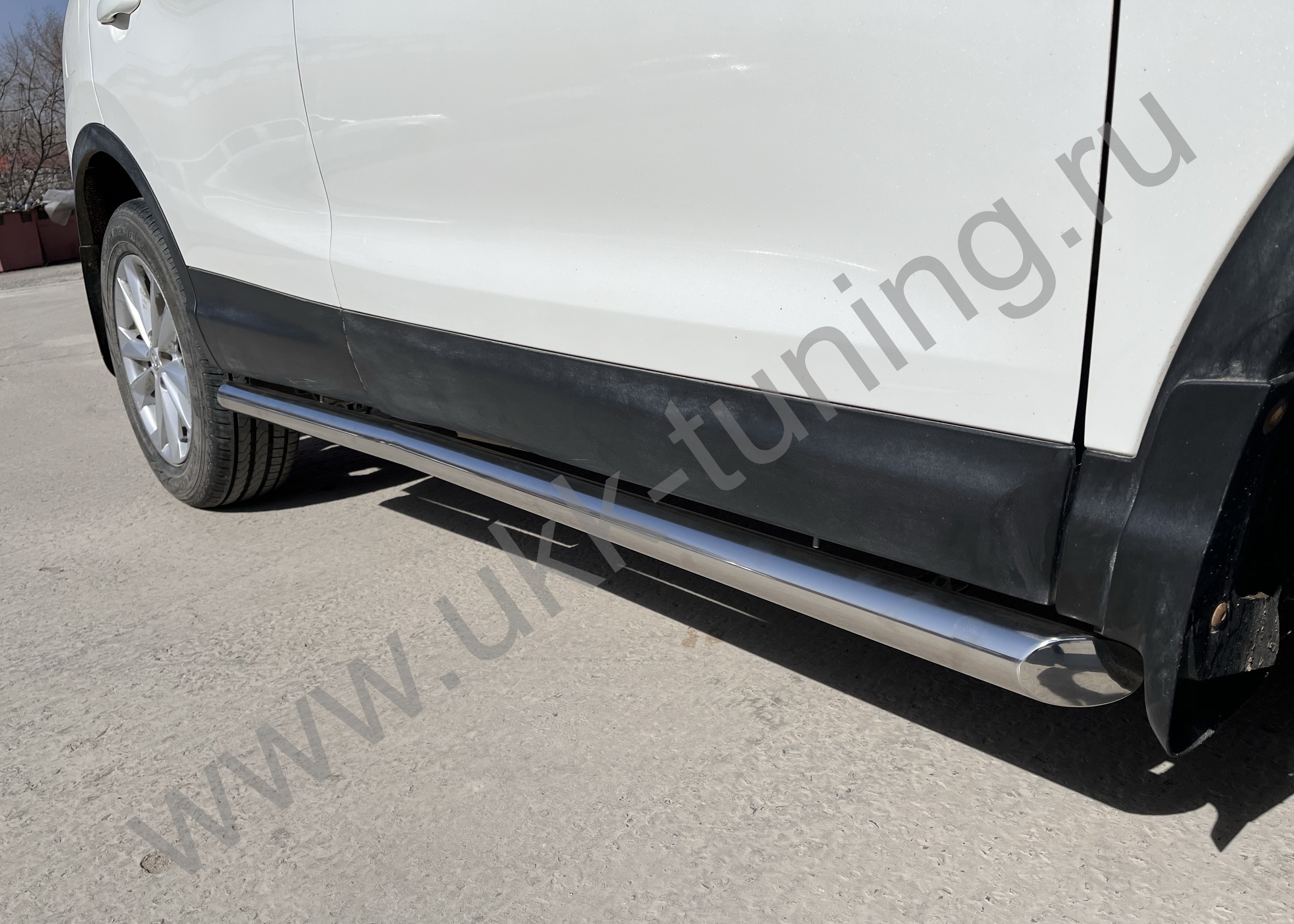 Пороги труба Nissan Qashqai J11 2014-2021