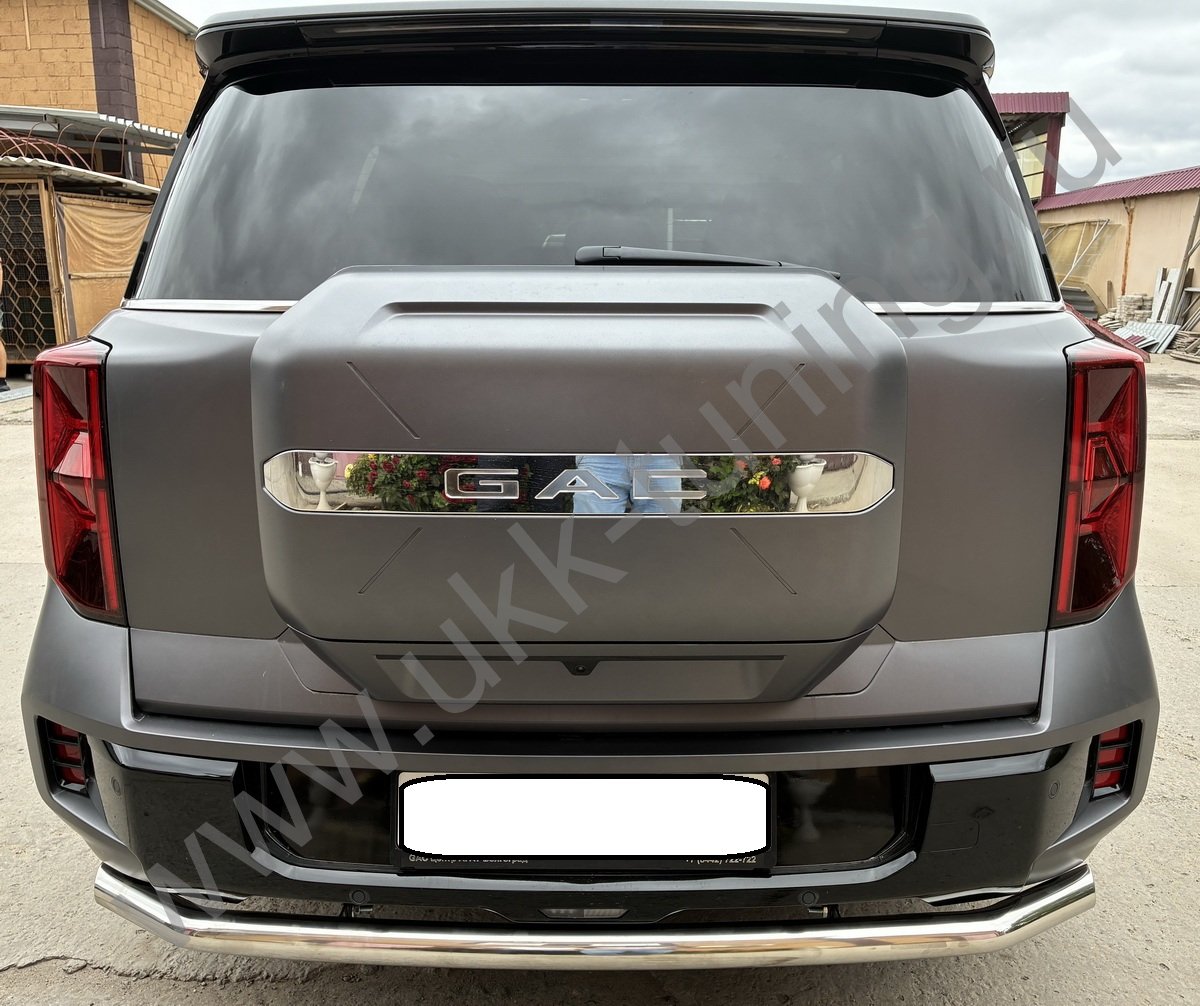 Защита заднего бампера GAC GS8 с 2025