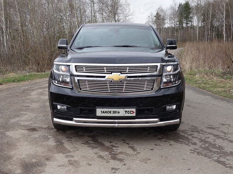 Решетка радиатора верхняя CHEVROLET TAHOE 2016- 12мм