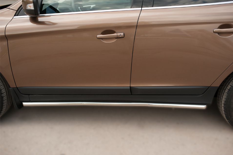 Volvo XC 60 2008-2013 Защита порогов d42 VXCT-002076