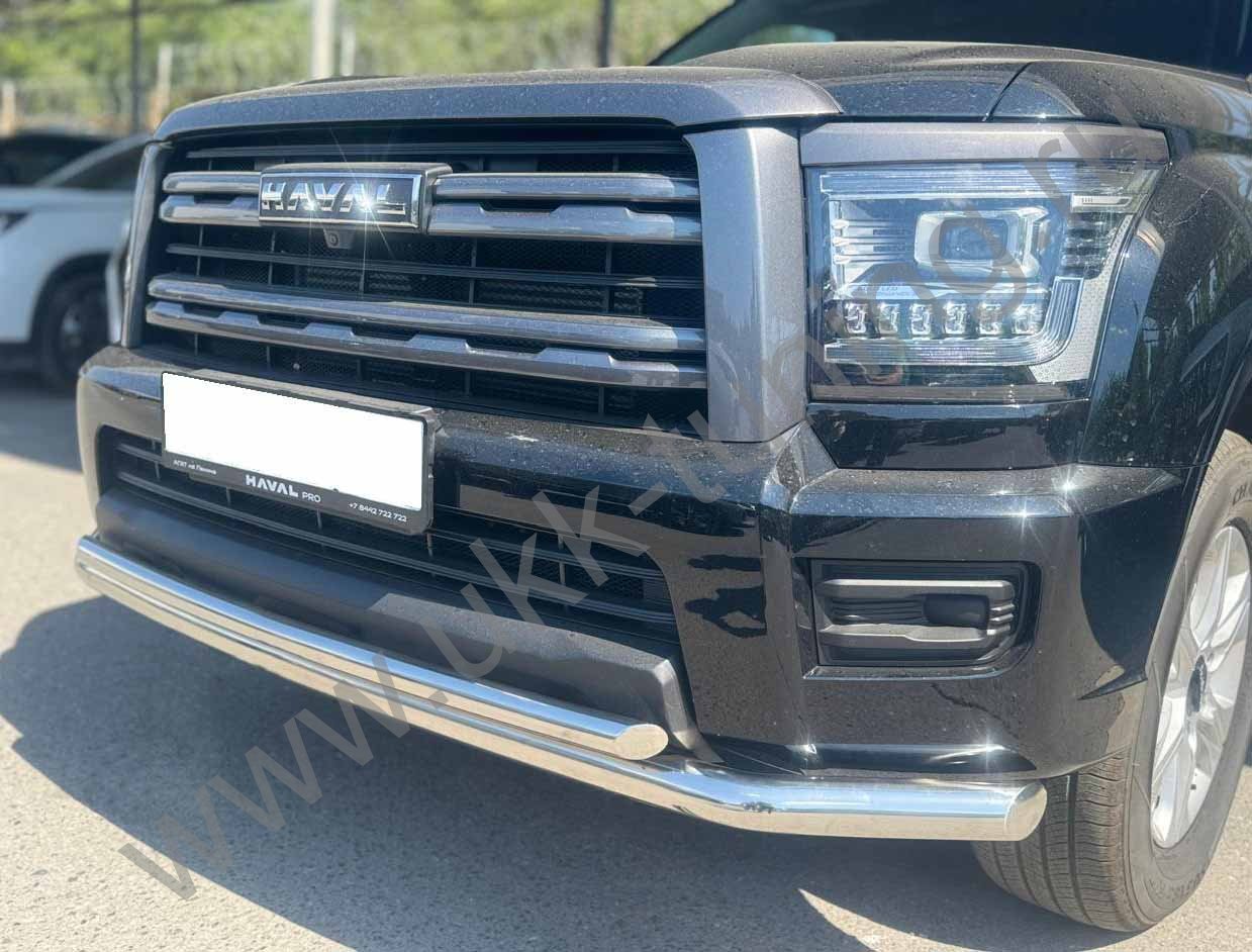 Защита переднего бампера Haval H5 с 2024