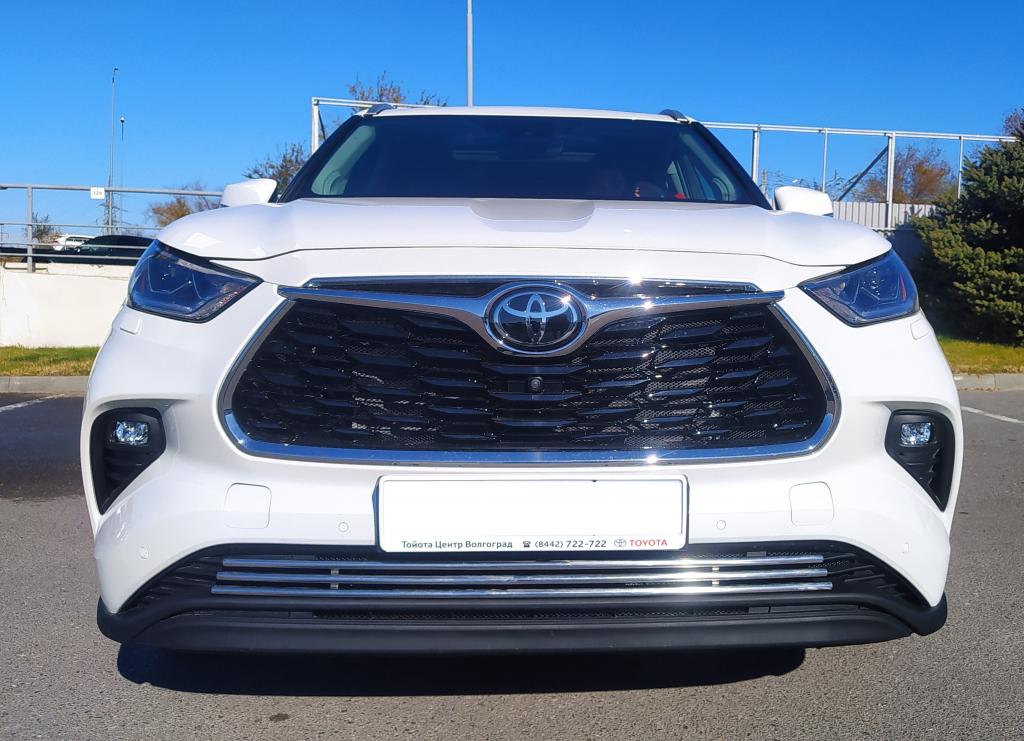 Решетка передняя Toyota Highlander с 2021 16 мм Решетка передняя Toyota Highlander с 2021 16 мм