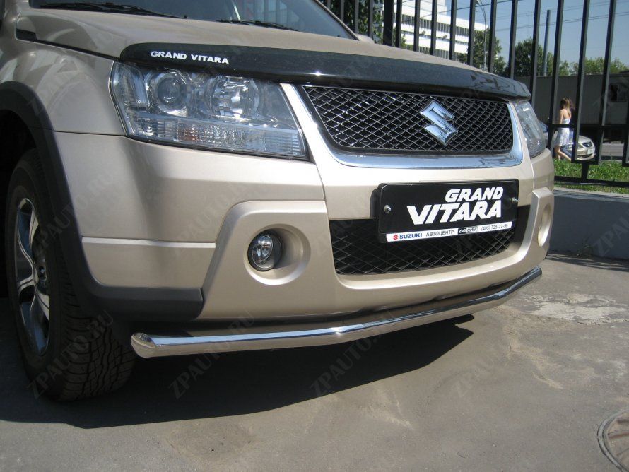 Защита переднего бампера Suzuki Grand Vitara с 2013-2015