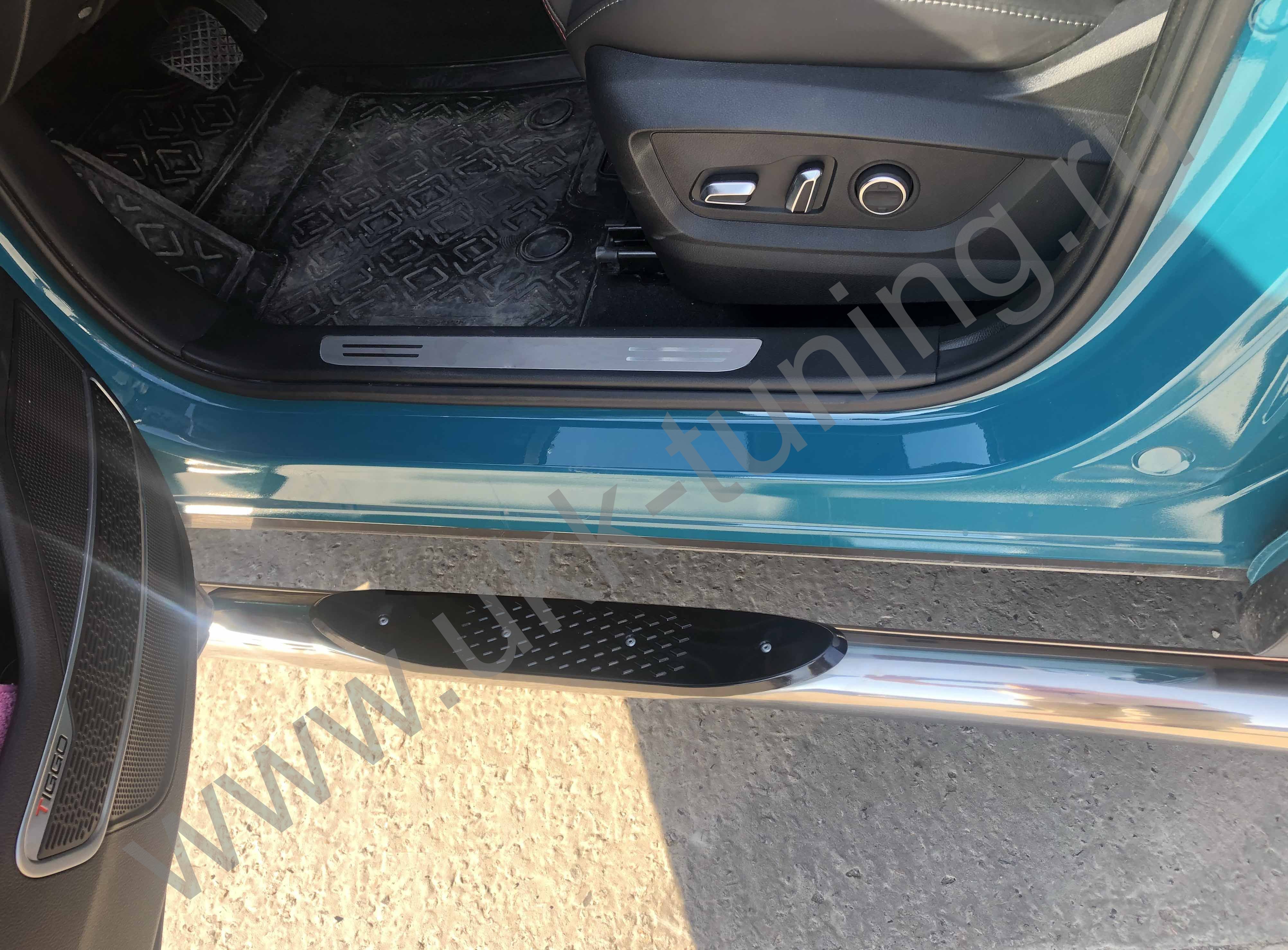 Боковые подножки Xcite X-Cross 7 с 2024 труба с проступью