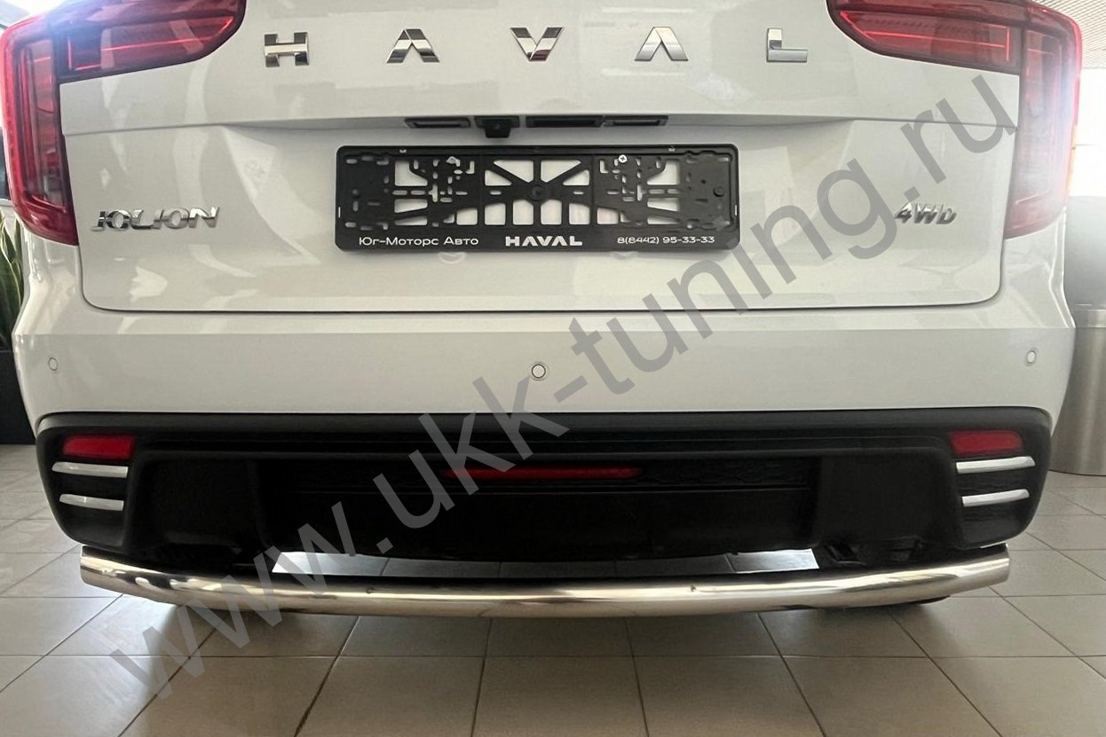 Защита заднего бампера Haval Jolion с 2024