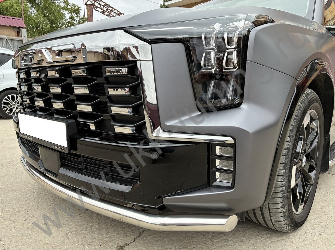 Защита переднего бампера GAC GS8 с 2025