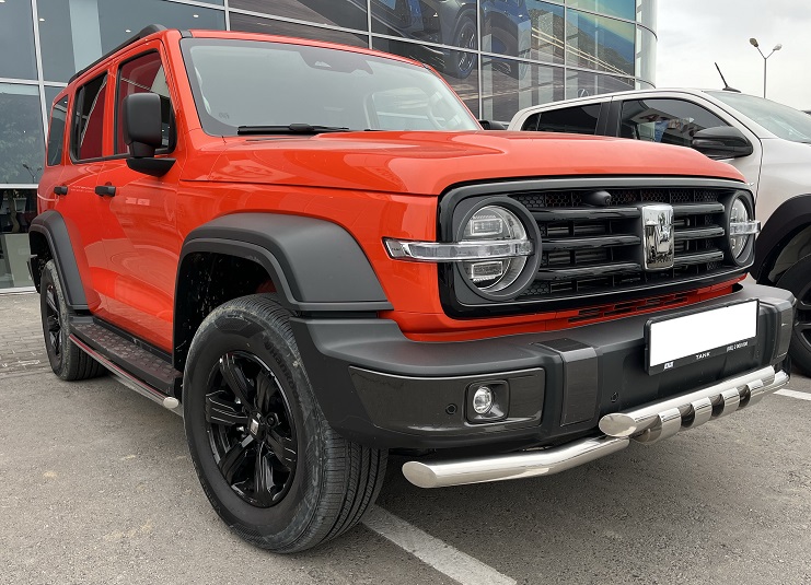 Защита переднего бампера G Tank 500 с 2023