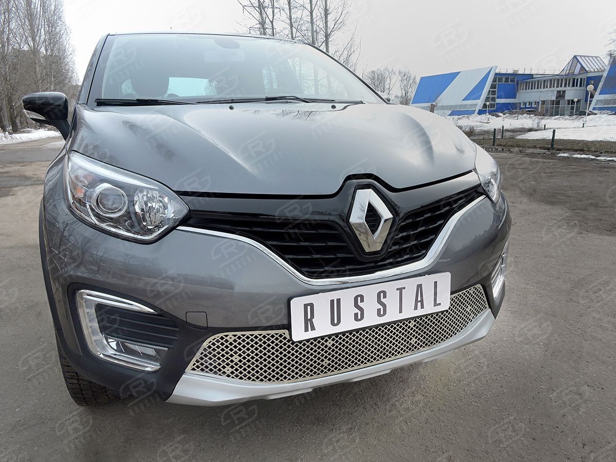 RENAULT KAPTUR 2016 Решетка радиатора лист нерж RRRKP16-01 RENAULT KAPTUR 2016 Решетка радиатора лист нерж RRRKP16-01