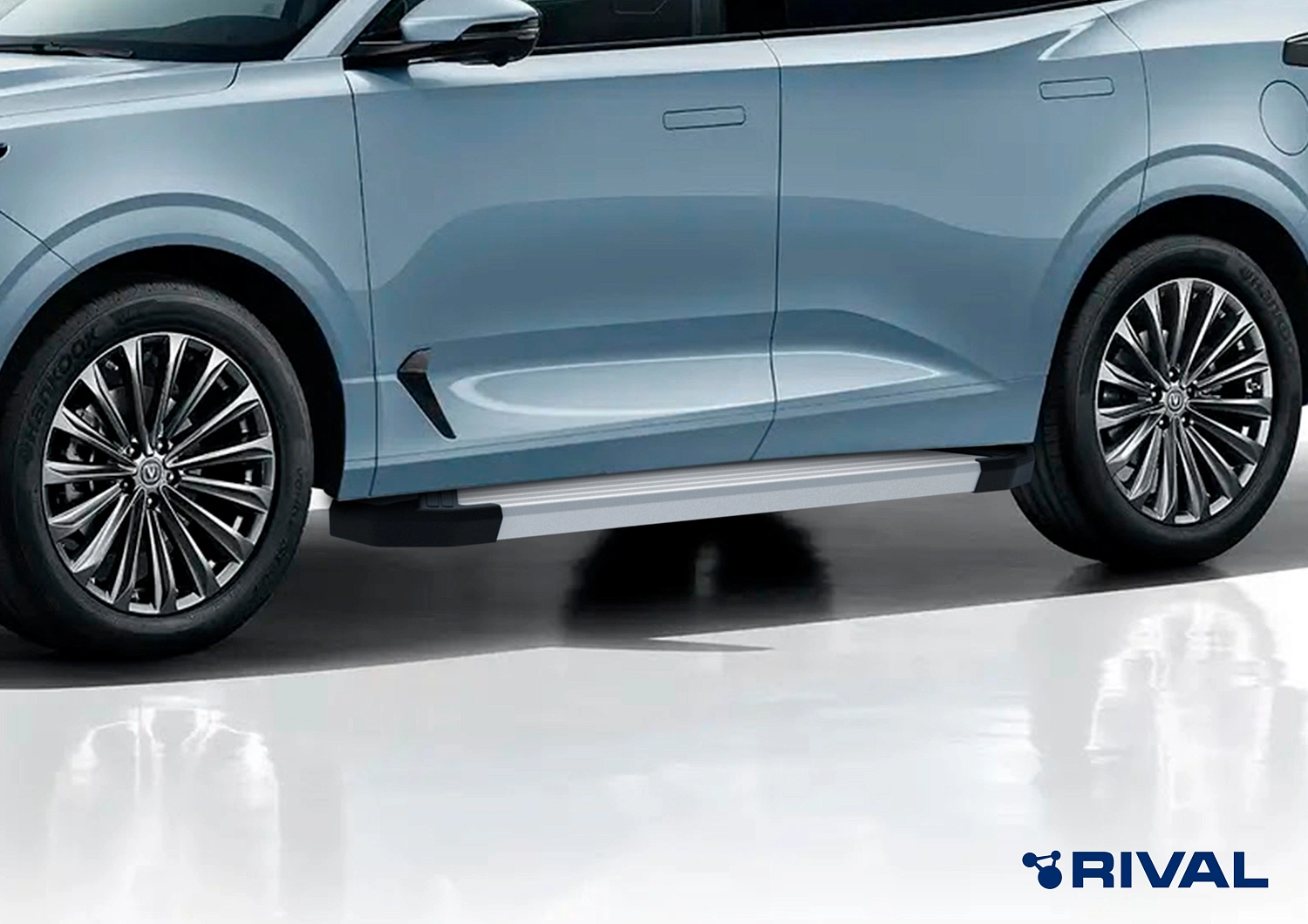 Боковые подножки "Silver" для Changan Uni-K с 2024