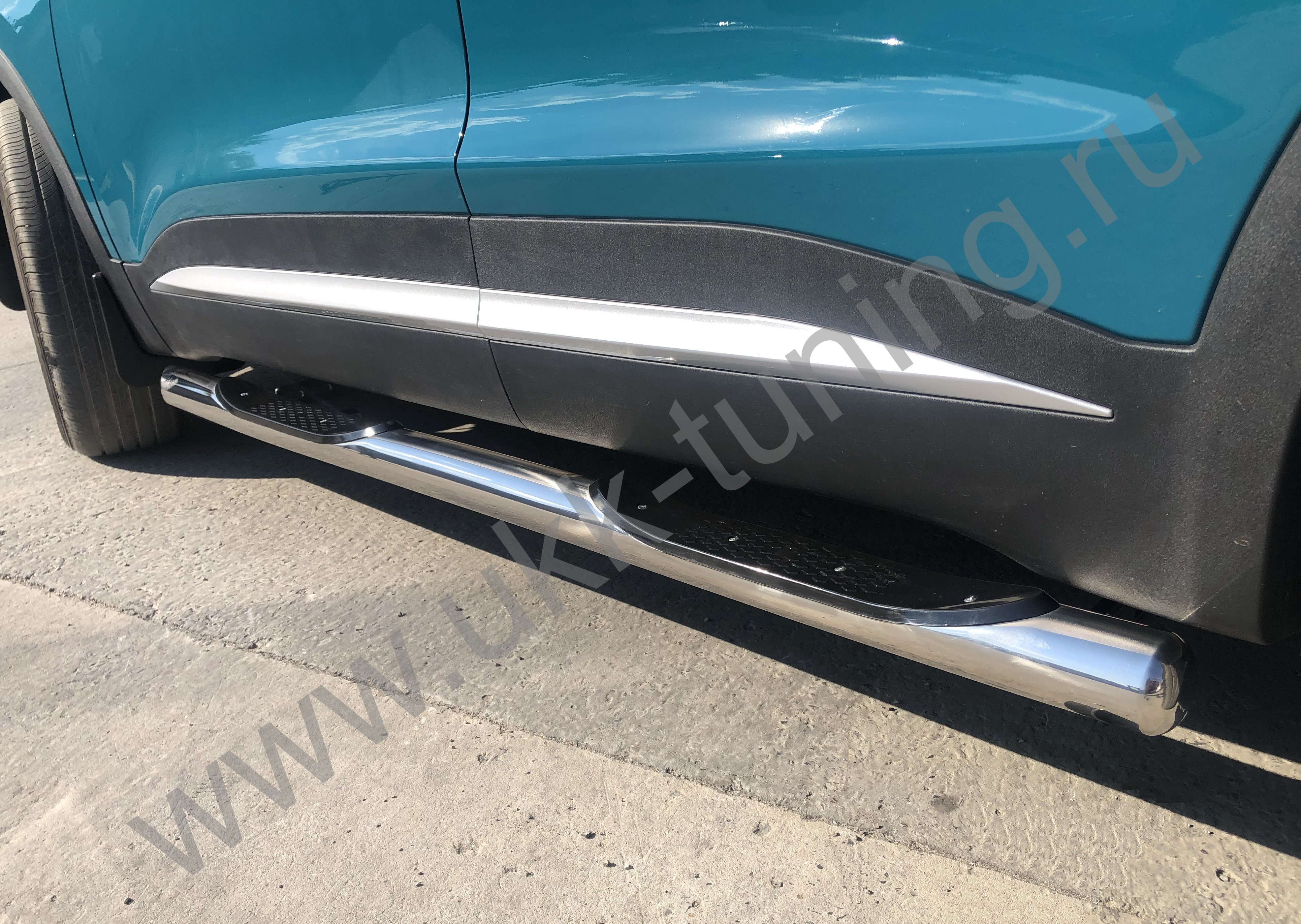 Боковые подножки Xcite X-Cross 7 с 2024 труба с проступью