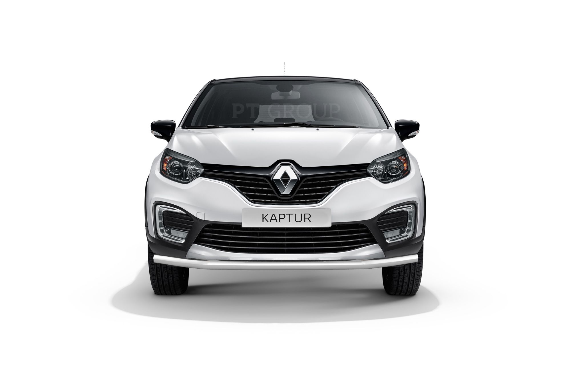 Защита переднего бампера Renault Kaptur с 2016 (одинарная) Защита переднего бампера Renault Kaptur с 2016 (одинарная)